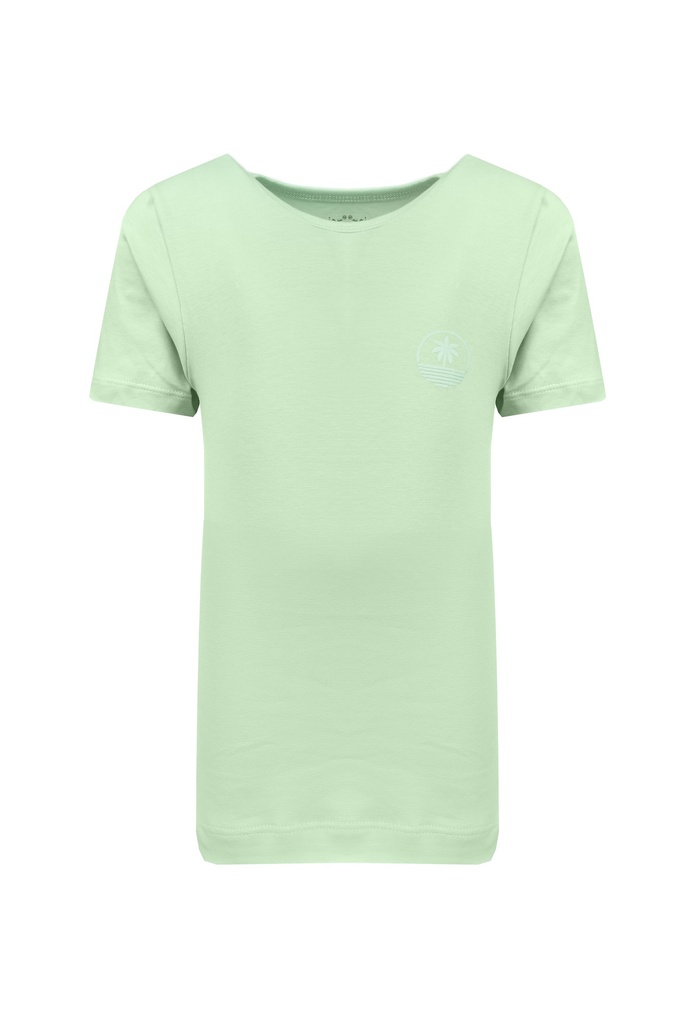 Short sleeve flannel for Boys Olive
