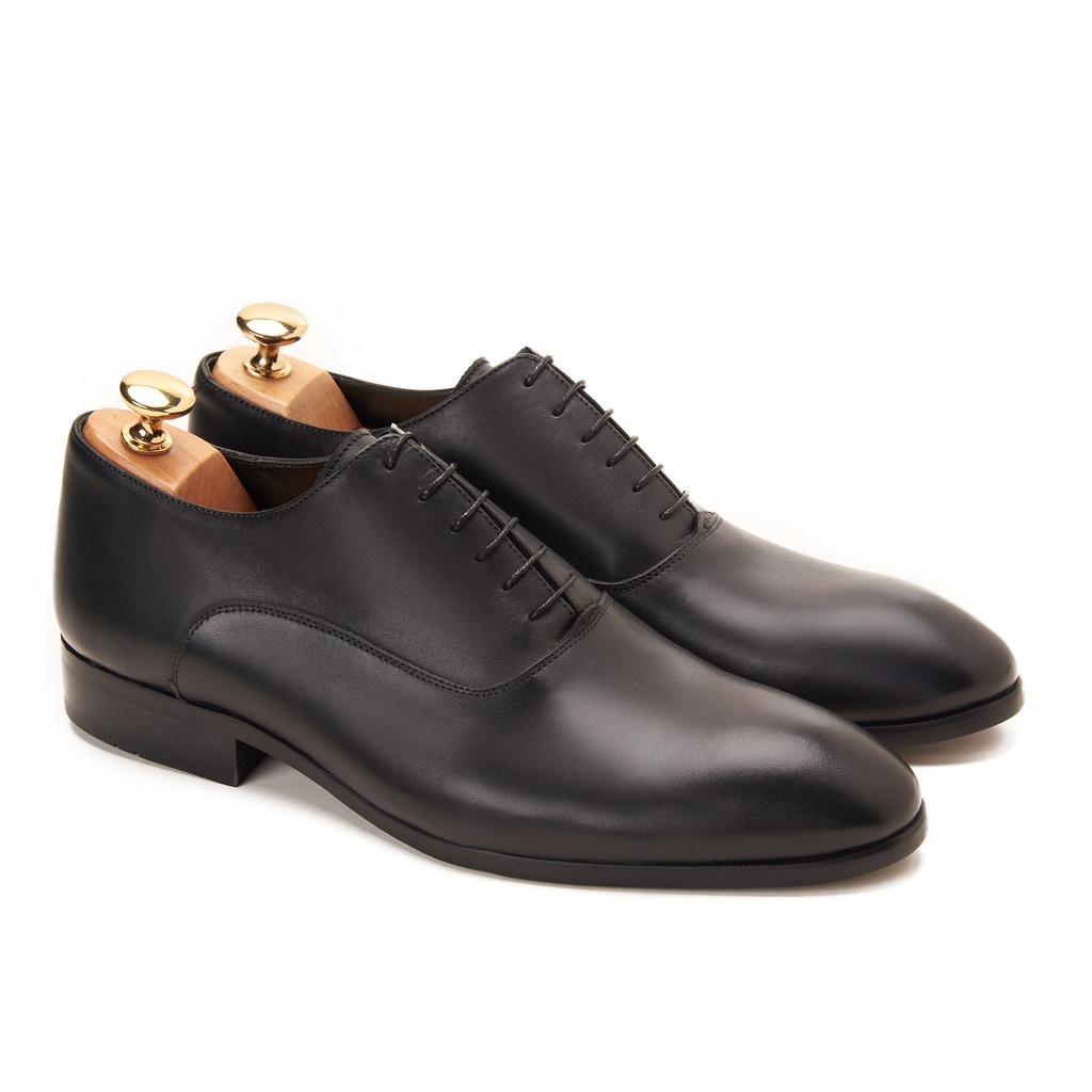 Classic York Plain Toe Oxford Black