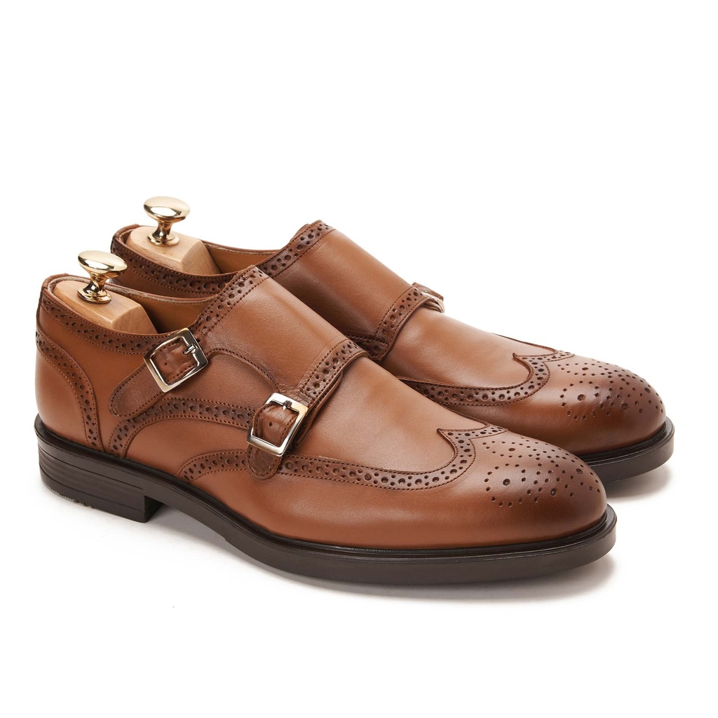 Double Monk Brogue Genuine Havan
