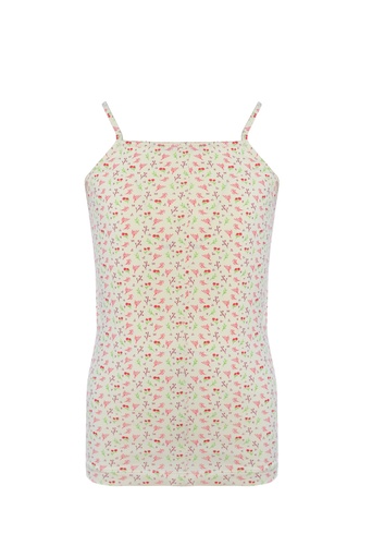[1485-20] Full print Smooth protal Top fushia