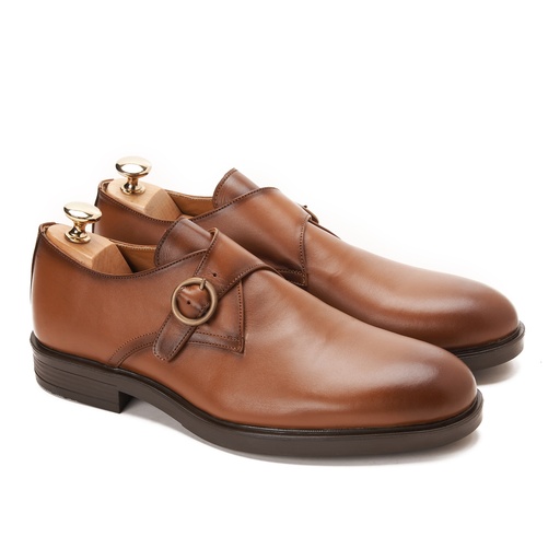 [SMP19-12-Havan] Monk strap Plain Toe Havan