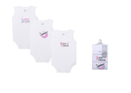 [7213-17] Bodysuit P/3 Sleeveless girl