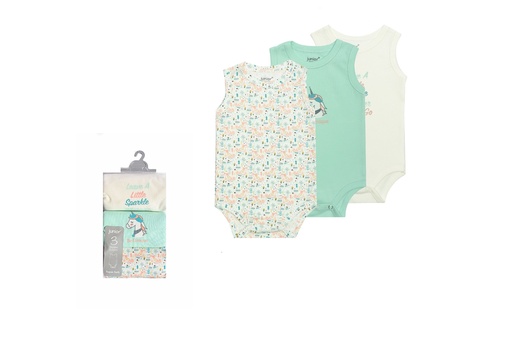[7213-35] Bodysuit P/3 Sleeveless be unique