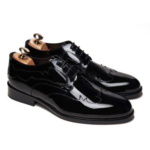 [DT1-21-Black] Texas Firebolt Derby Glossy Black