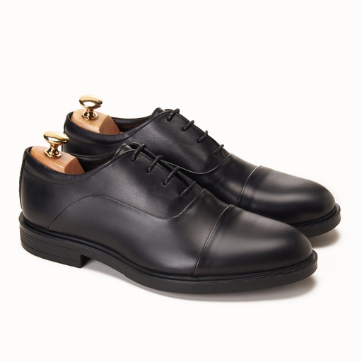 [OG1-12-Black] Oxford Cap Toe Black