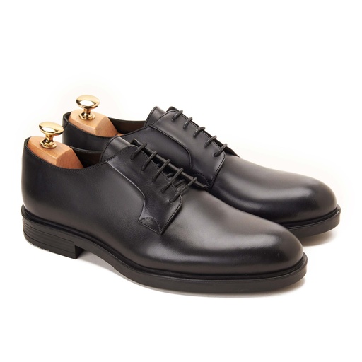 [DPG7-12-Black] Derby Wing Plain Black